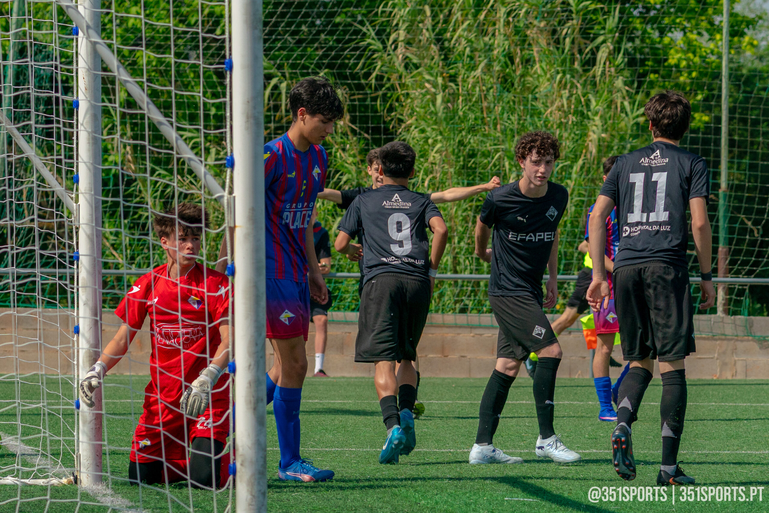 Académica SF vence o Mocidade FC com exibição dominante no Apuramento de Campeão Sub-17