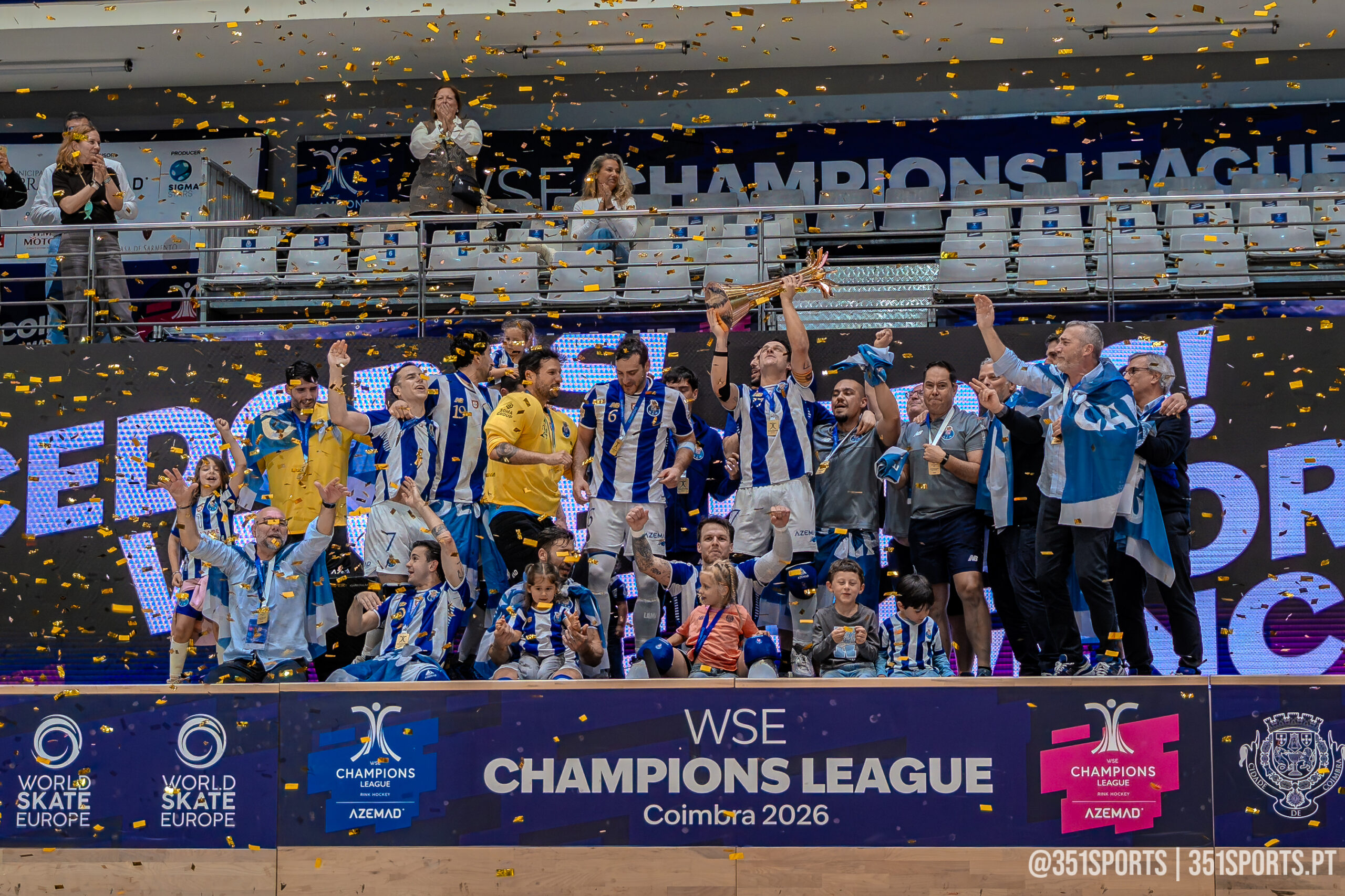 Coimbra recebeu uma semana de grandes decisões na WSE Champions League de Hóquei em Patins